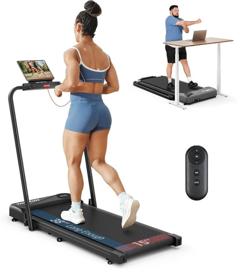 THERUN Walking Pad - Foldable Treadmill for Home & Office 