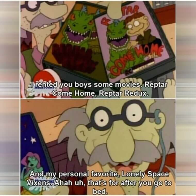 Rugrats - Grandpa's Entertainment
