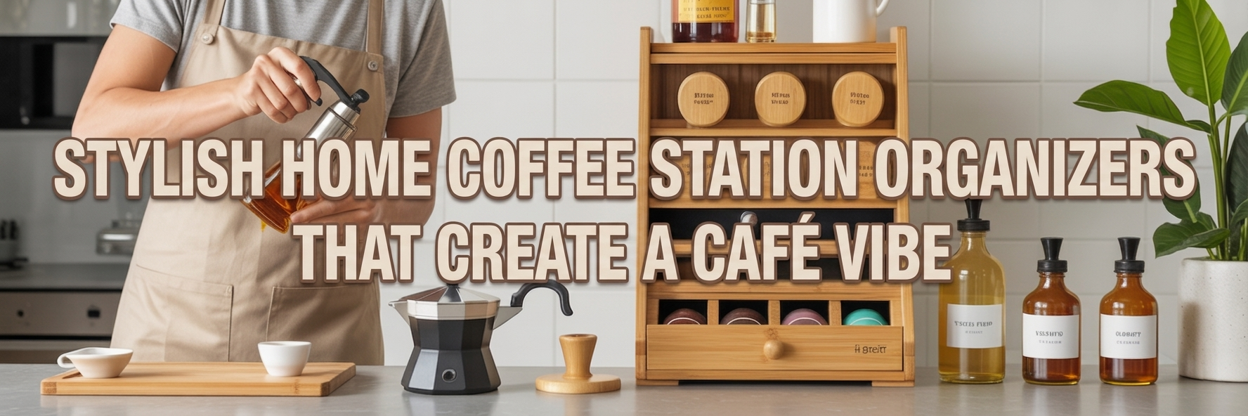 Home Coffee Station Organizers That Look Like a Mini Café