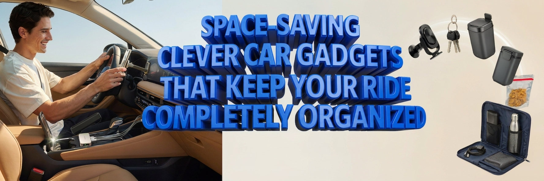 The Clever Car Gadgets That Keep Your Ride Completely Organized