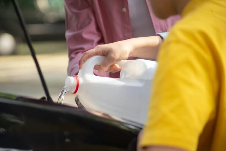 Checking Coolant Level