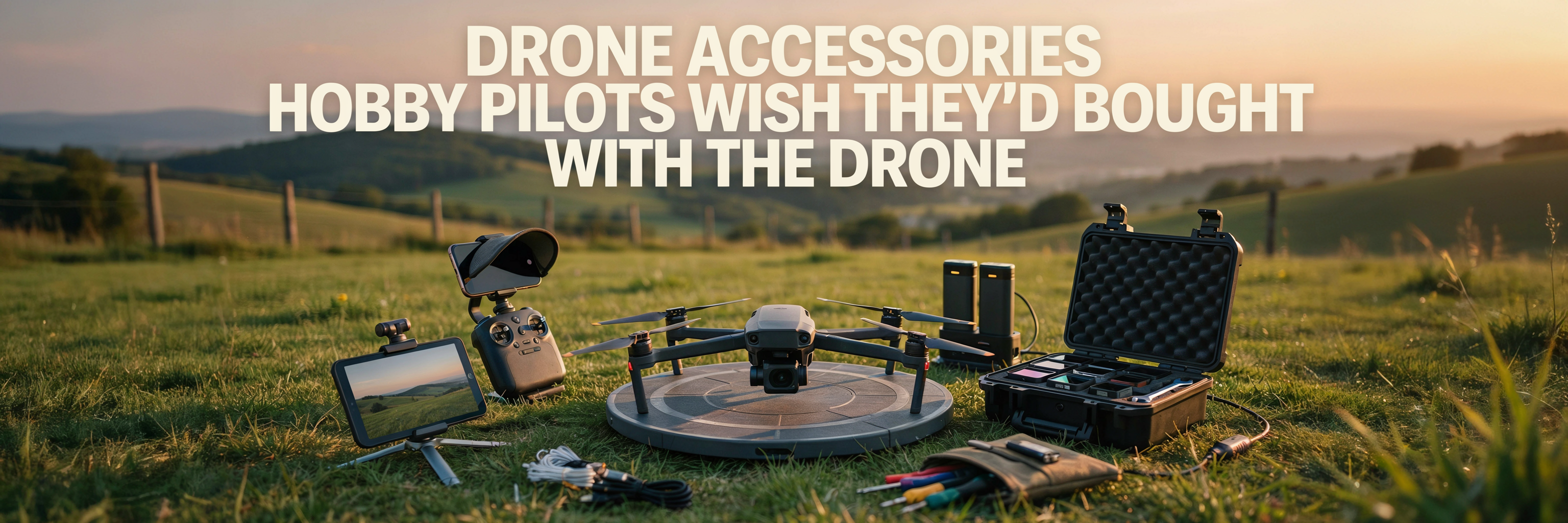 Drone Accessories Hobby Pilots Wish They'd Bought With The Drone
