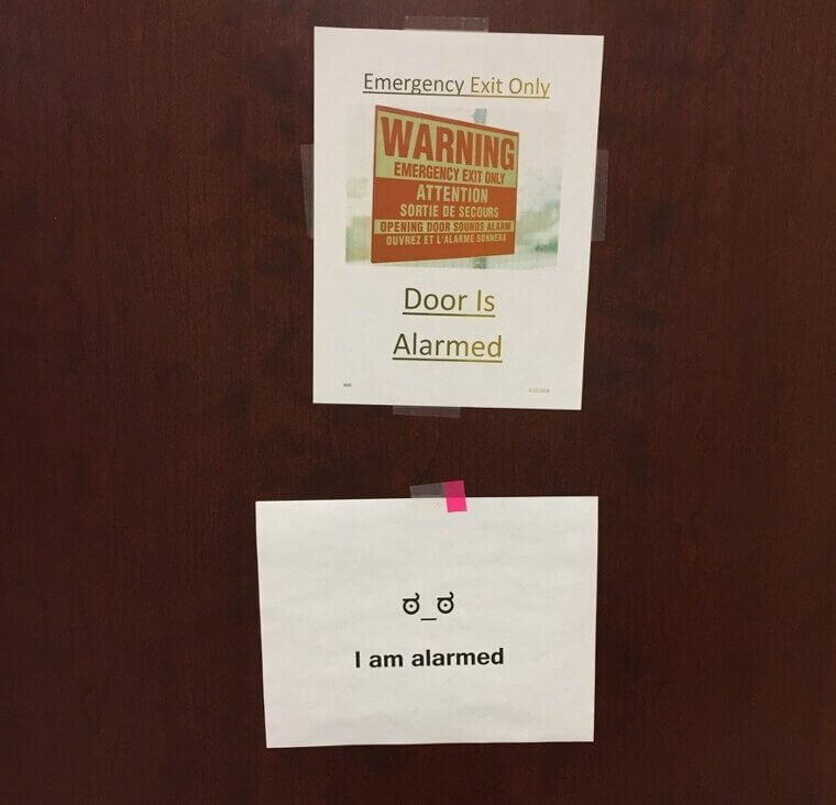 This Door Is in Shock