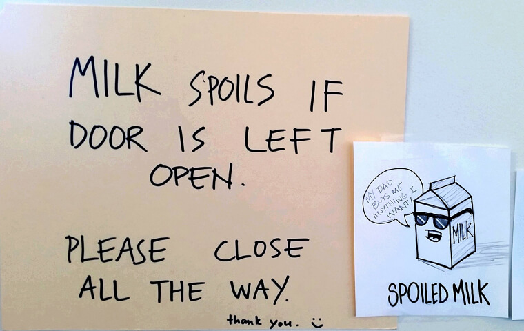 Milk Cartons Can Be Such Brats