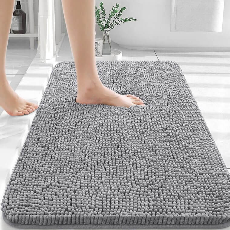 OLANLY Bath Rugs - Soft, Absorbent, Quick Dry Comfort - Now 37% Off!