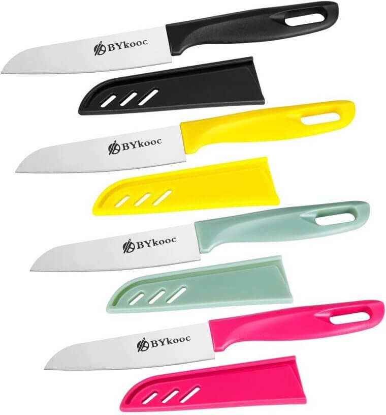 Paring Knife Set - Ultra Sharp, Ergonomic, German Steel 