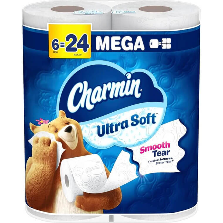 Charmin Ultra Soft Mega Rolls - Cushy Comfort for Less! 