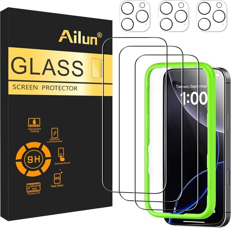 Ailun Screen Protector - Ultimate Protection for iPhone 16 Pro 