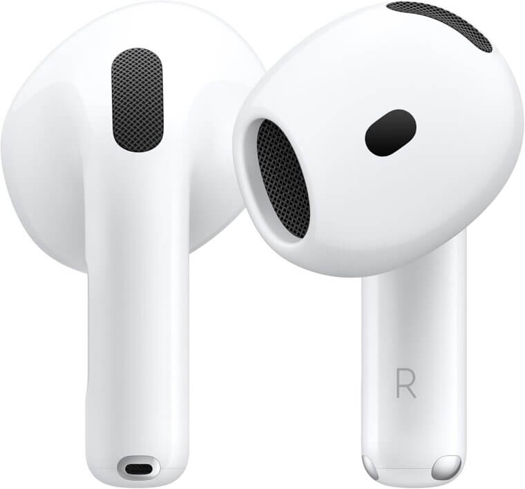 Apple AirPods 4 - Wireless Earbuds with Personalized Audio, - 22% Off!
