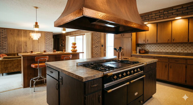 The 1970s: The Advent of the Kitchen Island