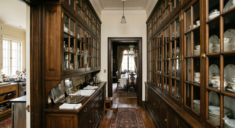 The 1920s: The Butler’s Pantry and Formal Flow