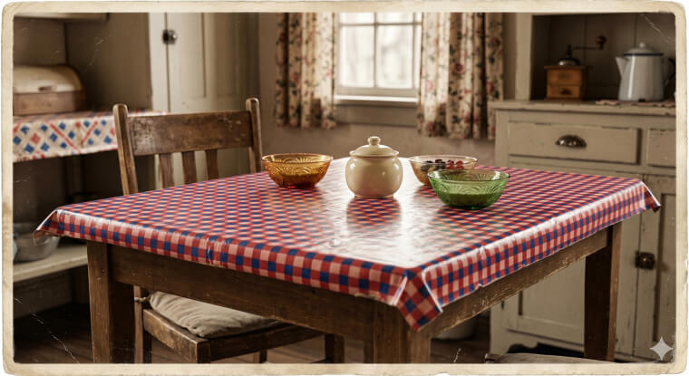 The 1930s: Cheerful Oilcloths and Depression-Era Resilience