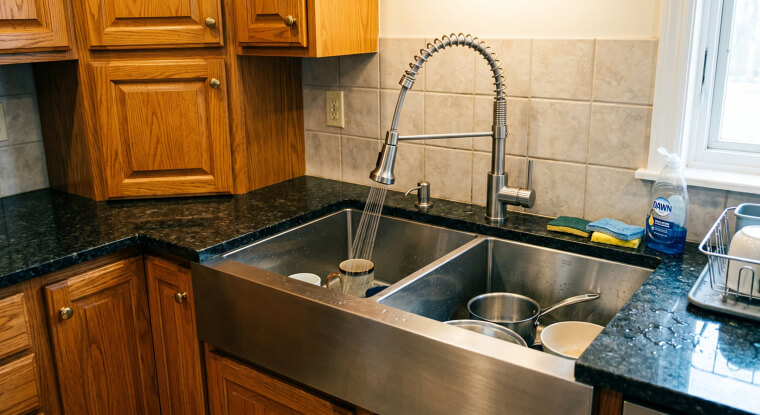 The 1990s: The Professional Stainless Steel Sink