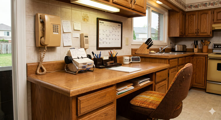 The 1980s: The Built-In Desk and 'Command Center'