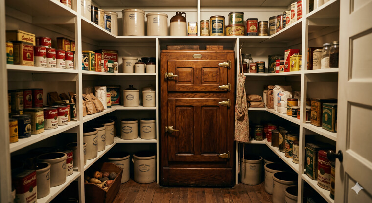 The 1920s: The Pantry and the Icebox Era