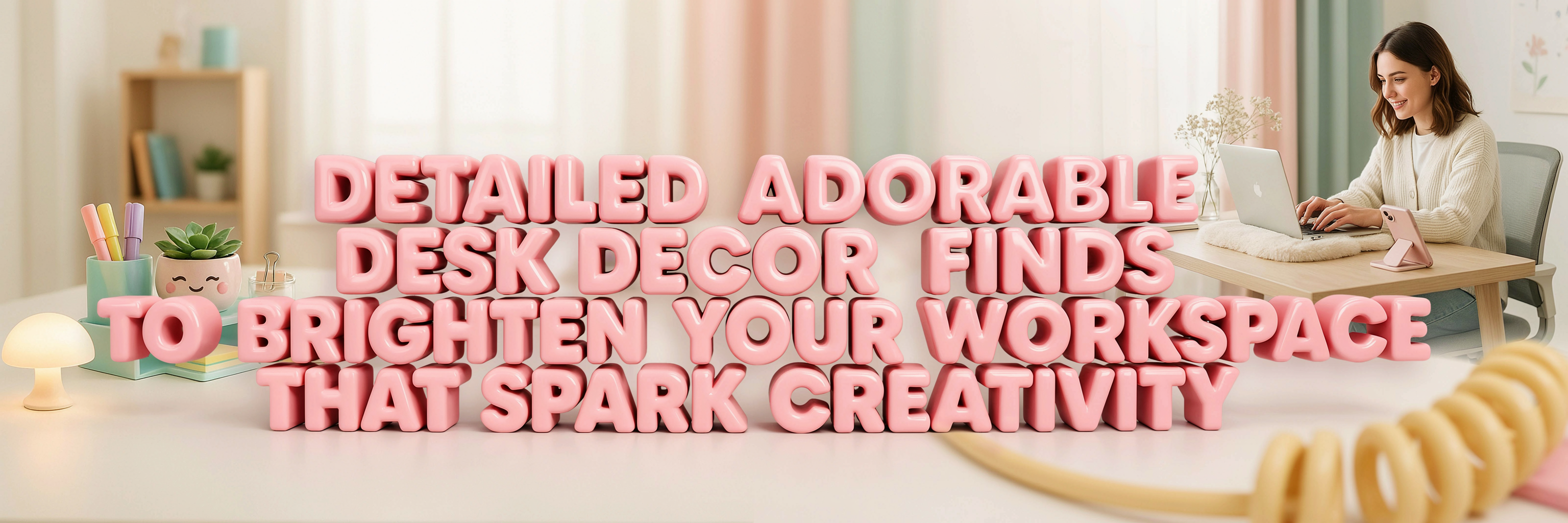 Adorable Desk Decor Finds to Brighten Your Workspace