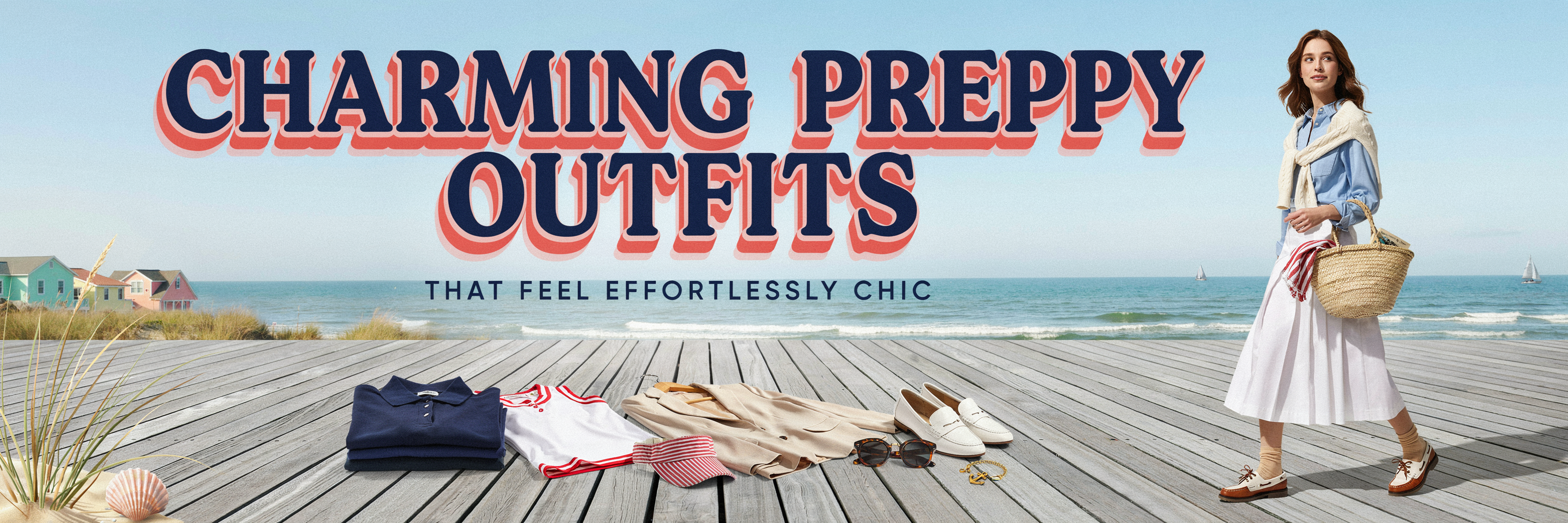 Preppy Outfits That Look Like You Summer Somewhere With a Boat Club
