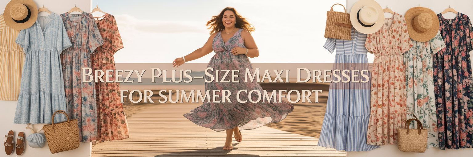 Breezy Plus-Size Maxi Dresses for Summer Comfort