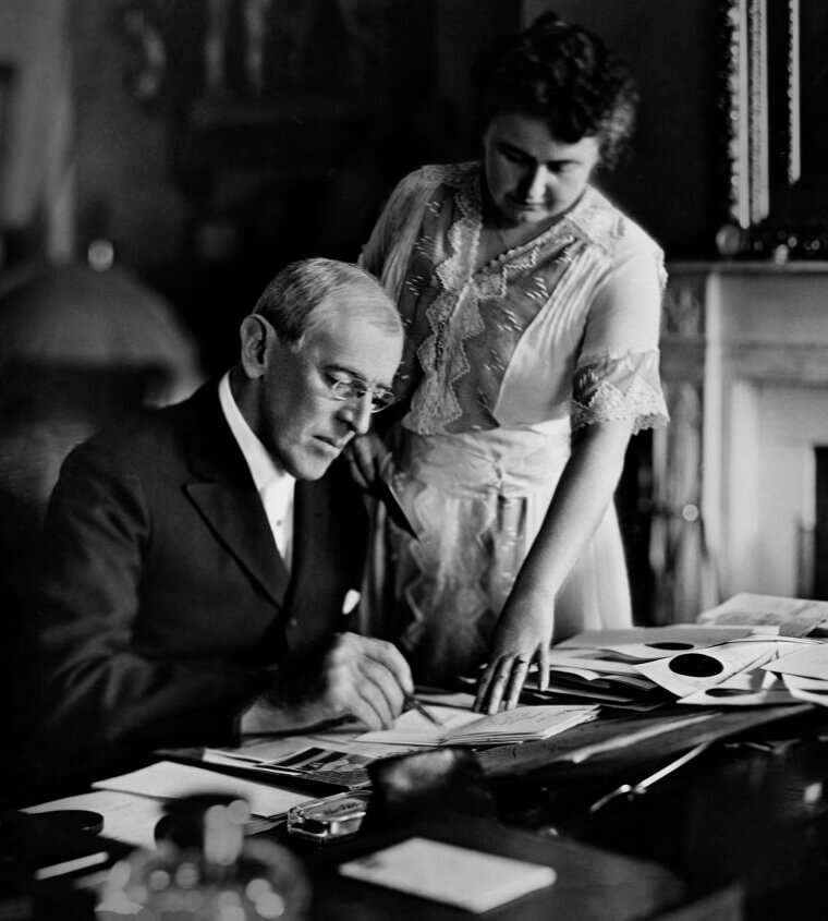 39. Edith Wilson