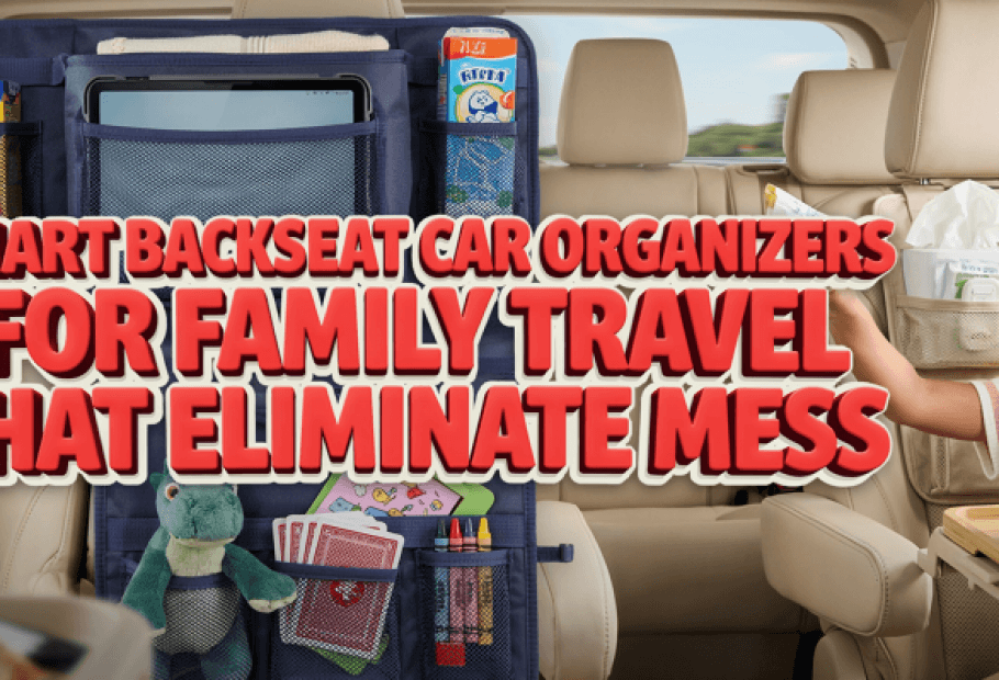 No More Snacks on the Car Floor and Kids Fighting Over Space