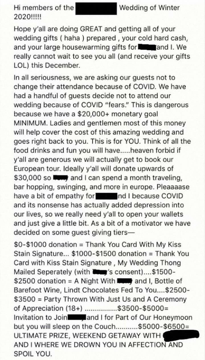 Bribe And Groom