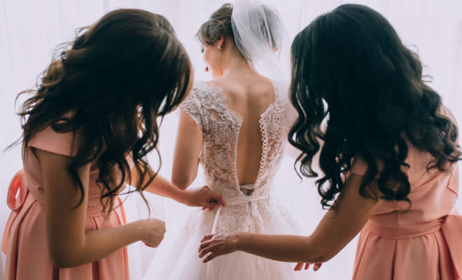 Real Brides and Their Wedding Day Demands