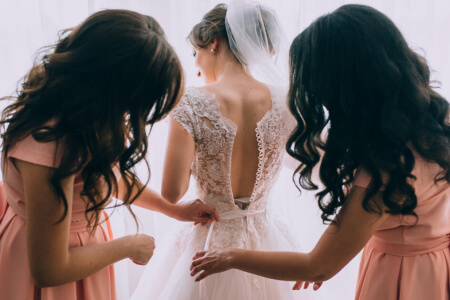 Real Brides and Their Wedding Day Demands