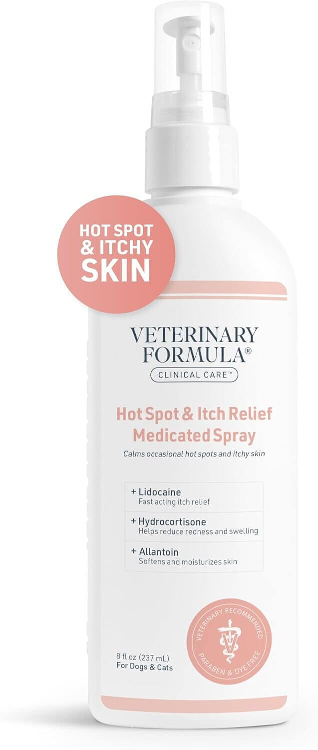 Vet Formula Itch Spray - Quick Relief for Your Furry Friend! 