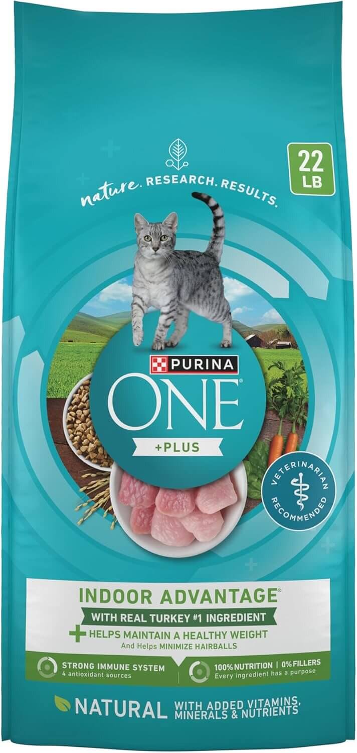 Purina ONE Indoor Cat Food - Weight Control & Hairball Care - Now 9% Off!