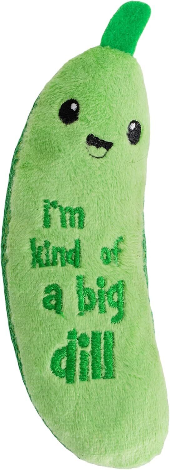 Catstages Pickle Kicker Toy - Fun, Crinkly Catnip Toy for Active Cats 