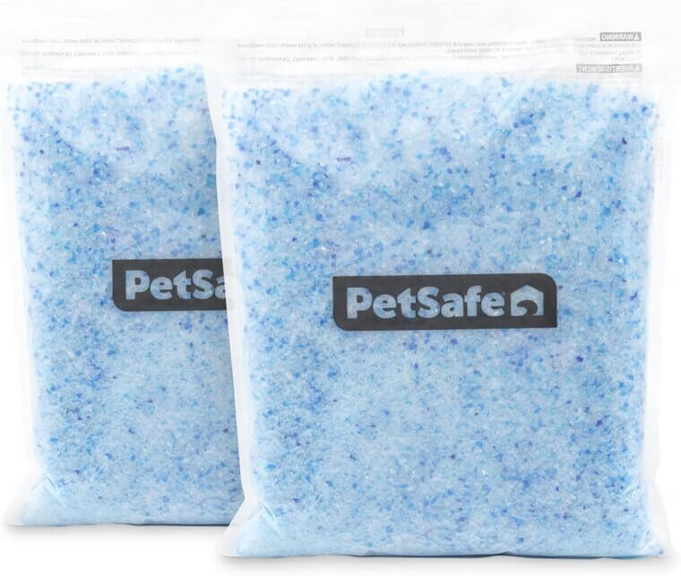 PetSafe Crystal Litter - Superior Odor Control & Low Maintenance 